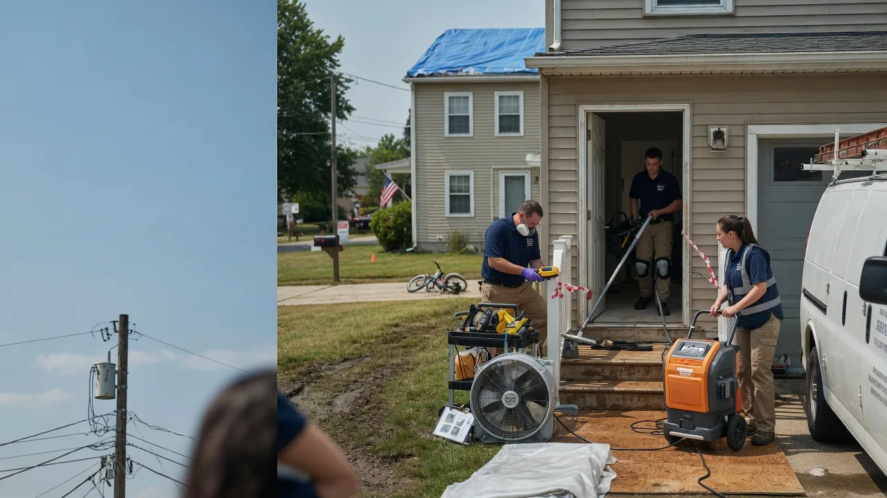 Water Damage Repair in Fairhope, PA near me